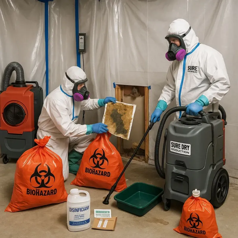 Contaminated Water Handling Protocols process in Tappan, NY
