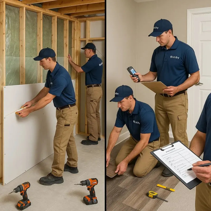 Repairs and Reconstruction process in Tappan, NY