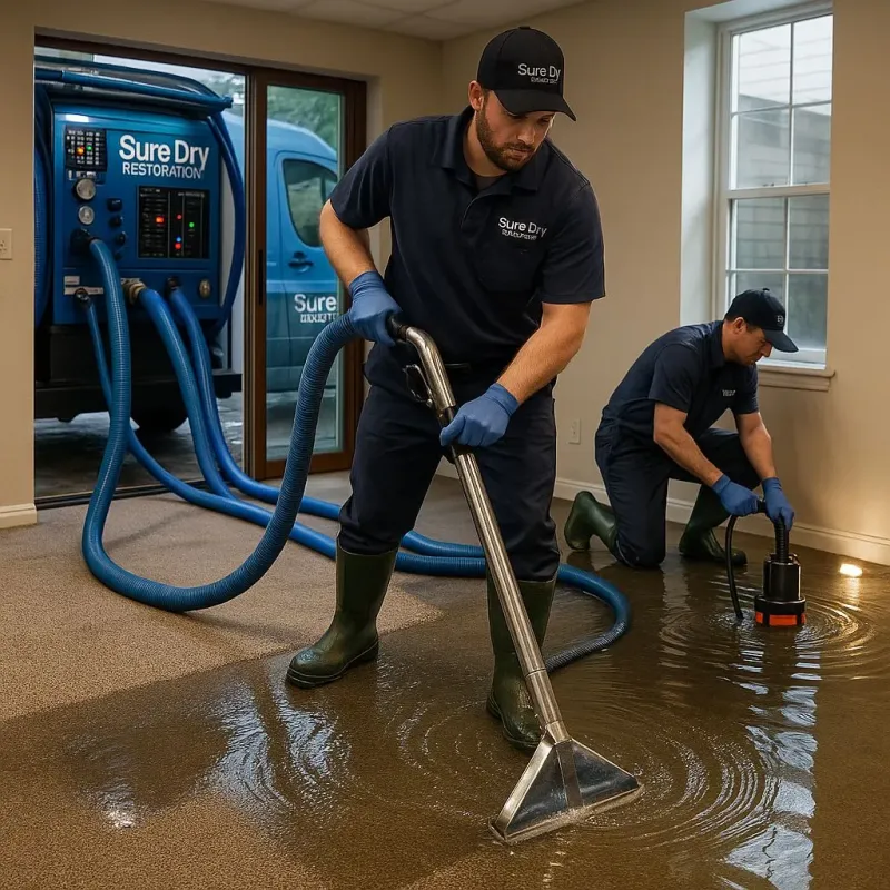 Water Extraction and Removal process in Tappan, NY